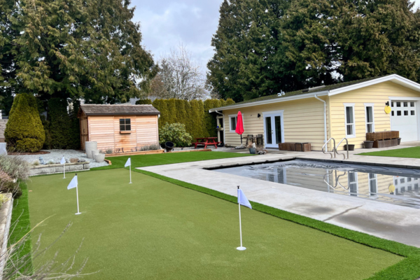 backyard landscaping surrey langley