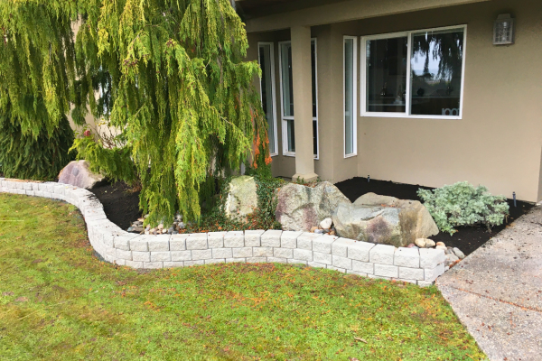 retaining wall installer in surrey and langley